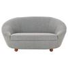2-sitzer-sofa Looks Iv - Eichefarben/Grau, Design, Textil (178/82/114cm) - LOOKS by W.Joop
