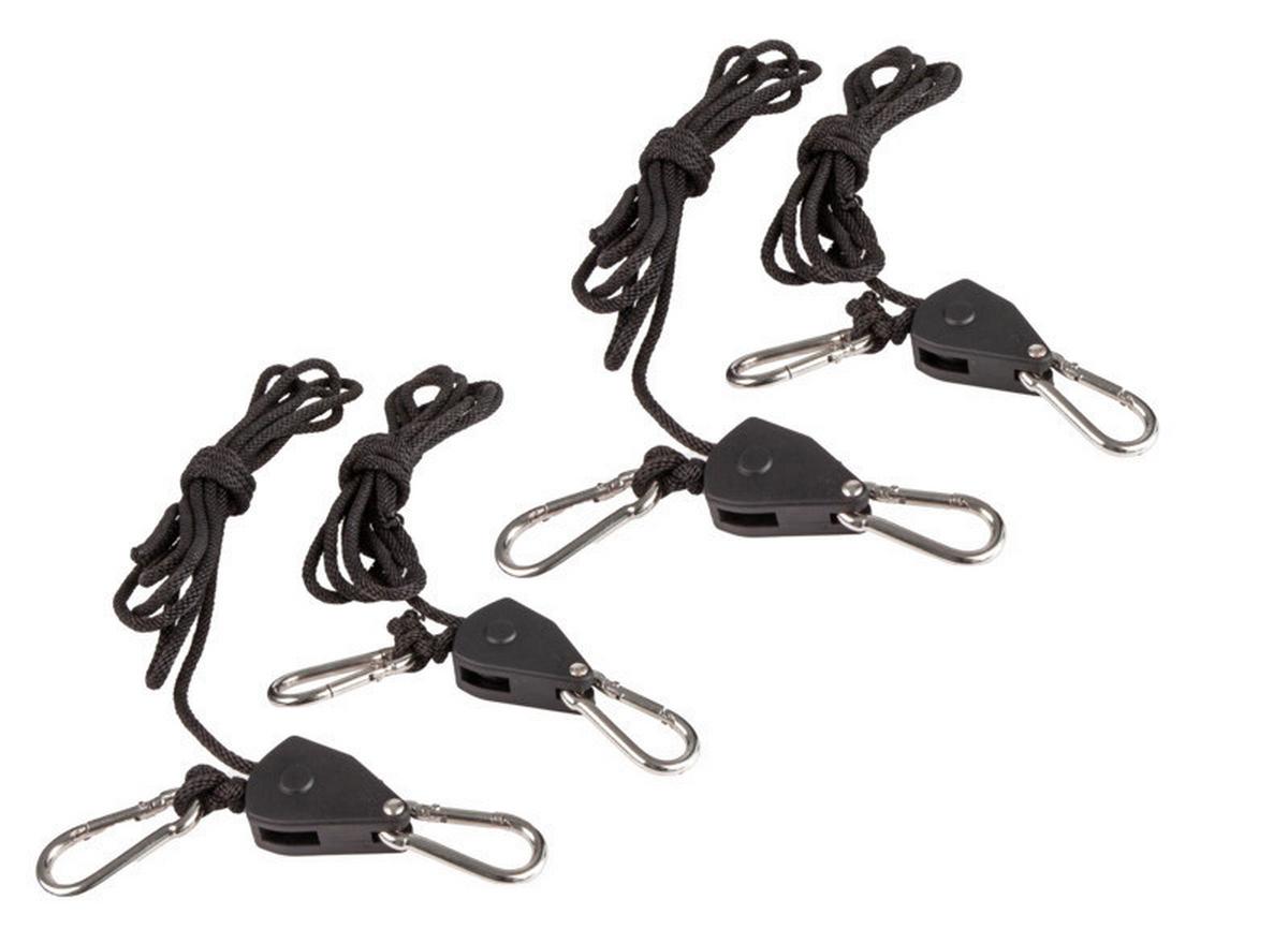 Gewächshausbausatz Growbox Starterset Neu - Schwarz, Basics (80/160/80cm) - Windhager