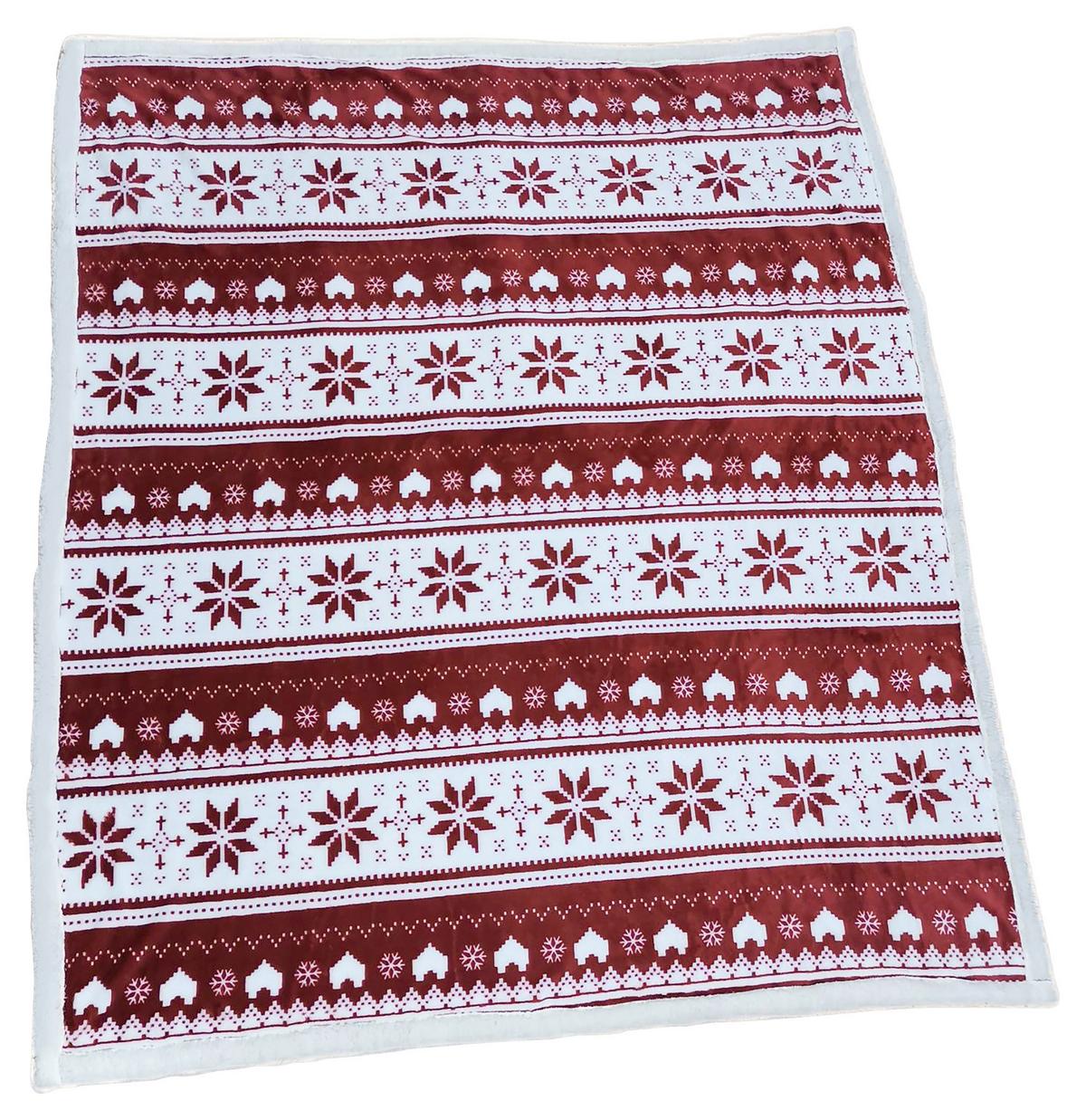 Kuscheldecke Sonja Rot 130x160 Cm - Rot, MODERN, Textil (130/160cm) - Luca Bessoni