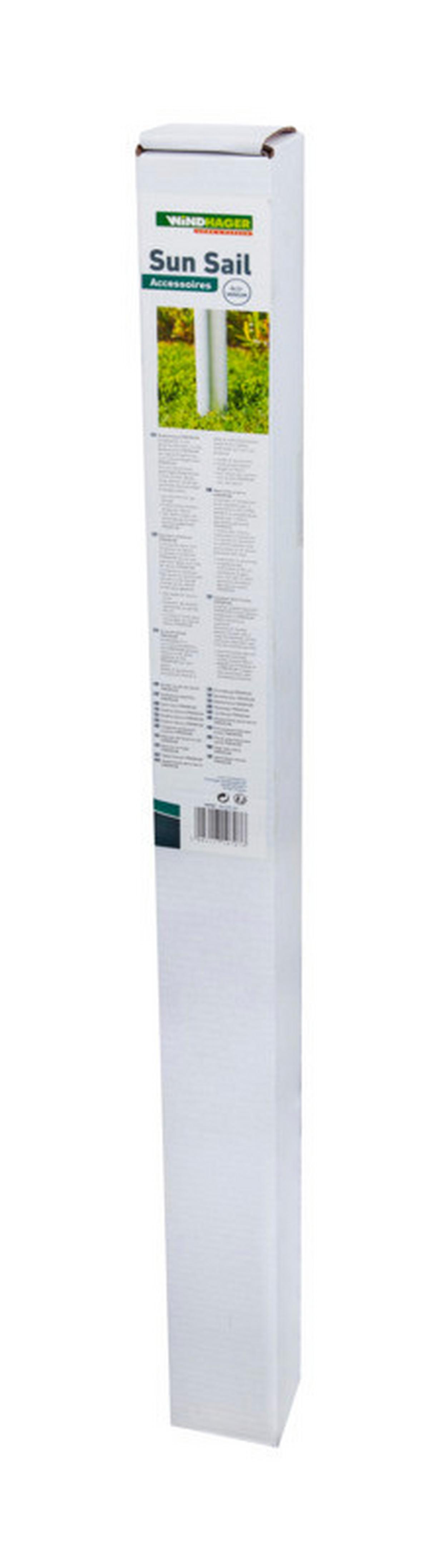 Bodenhülse Premium Alufarben - Alufarben, Basics, Metall (90cm)