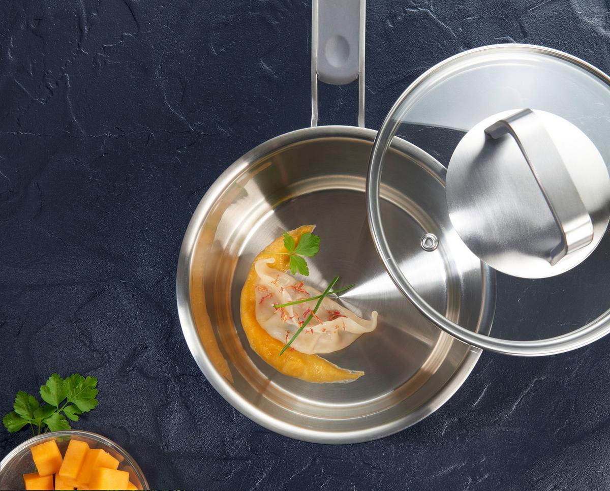 Rajnica Silver Line, 1,6l - číra/farba ušľachtilej ocele, Konventionell, kov/sklo (16/9,5cm) - Gourmesto