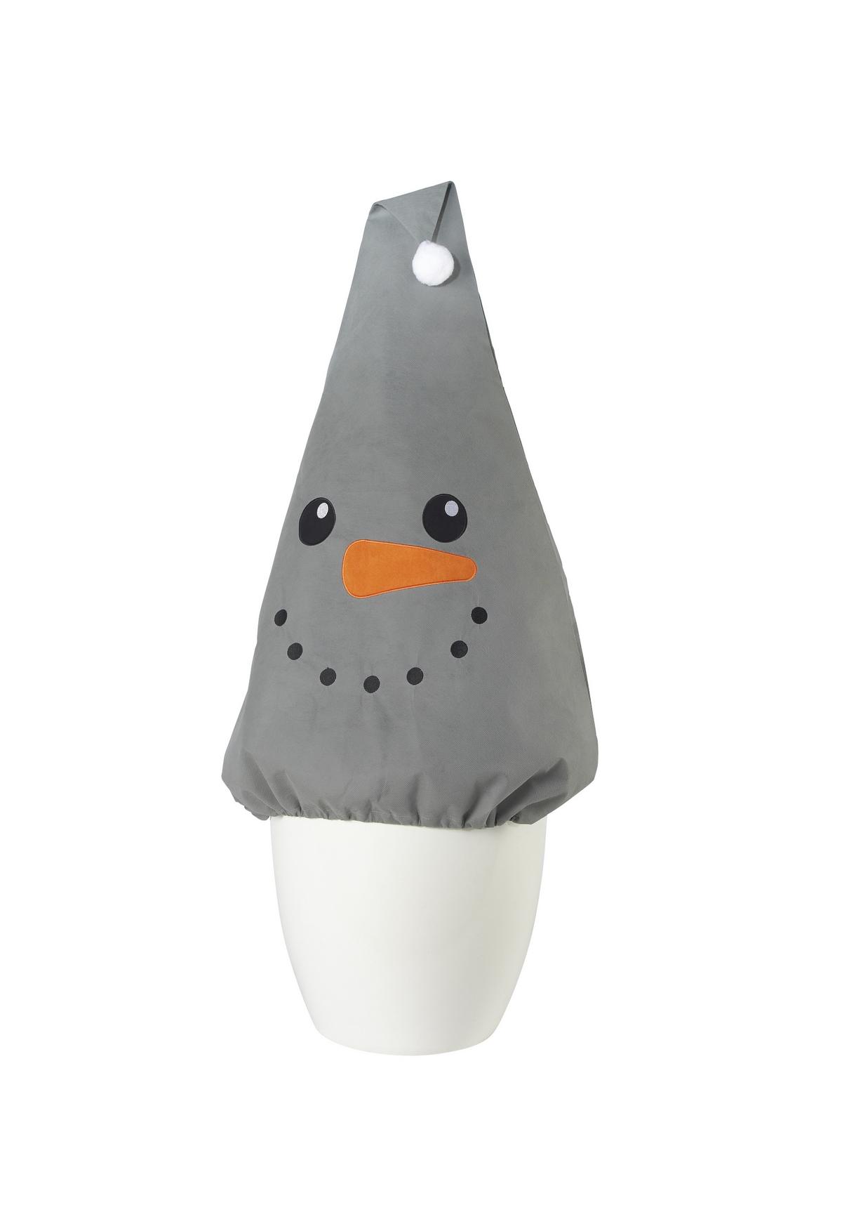 OCHRANNÝ OBAL NA RASTLINY VIANOČNÁ - hnedá/sivá, plast (90/110cm) - Modern Living