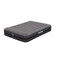 Luftbett Lena 203x152x36 Cm Bis 300kg, Inkl. Pumpe - Dunkelgrau/Schwarz, KONVENTIONELL, Kunststoff/Metall (203/152/36cm) - Bestway