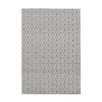 Webteppich Creme/grau Yoga 80x150 Cm - Creme/Grau, Trend, Textil (80/150cm) - Kayoom