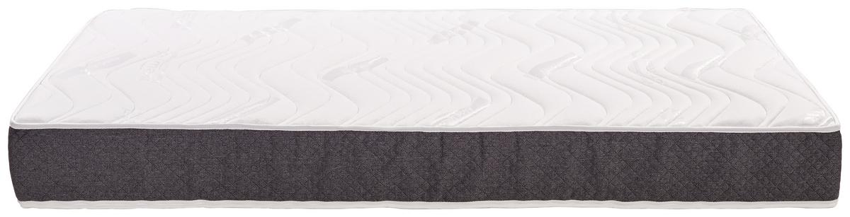 Matrace s visco DELUXE 90x200x22 cm, H2/H3, V:22cm - bílá, Konvenční, textil (90/200cm) - Bessagi Home