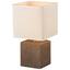 Stolová Lampa Wanda - tmavohnedá/béžová, textil/keramika (15,5/28cm) - Mömax modern living Stolová Lampa Wanda - tmavohnedá/béžová, textil/keramika (15,5/28cm) - Mömax modern living