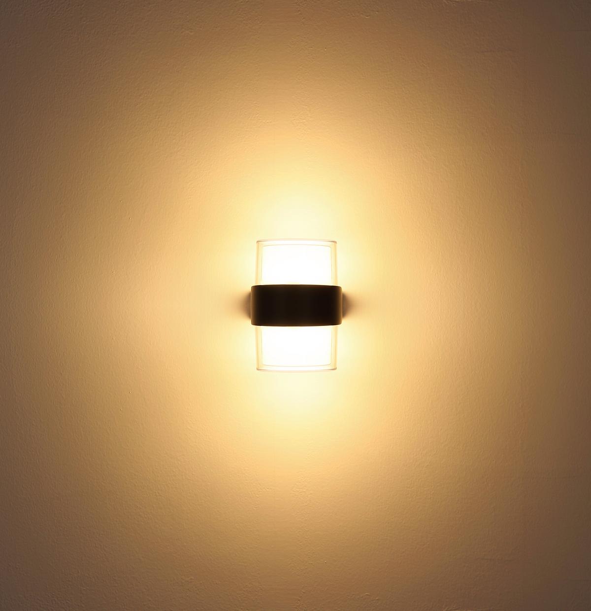 VENKOVNÍ SVÍTIDLO IGNACIO - čiré/antracitová, Design, kov/plast (9,6/6cm) - Globo