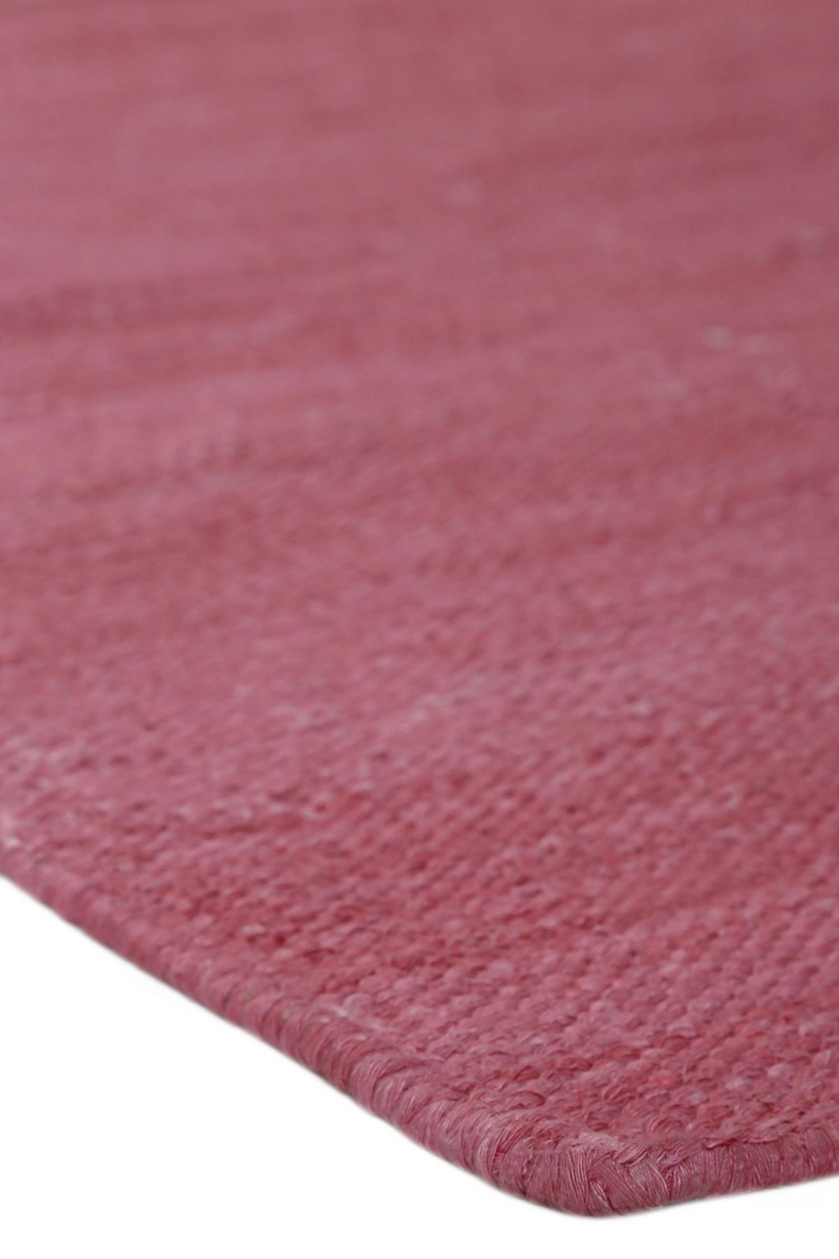 Handwebteppich Rosa Baumwolle Rainbow Kelim 160x230 cm - Dunkelrosa, KONVENTIONELL, Textil (160/230cm) - Esprit