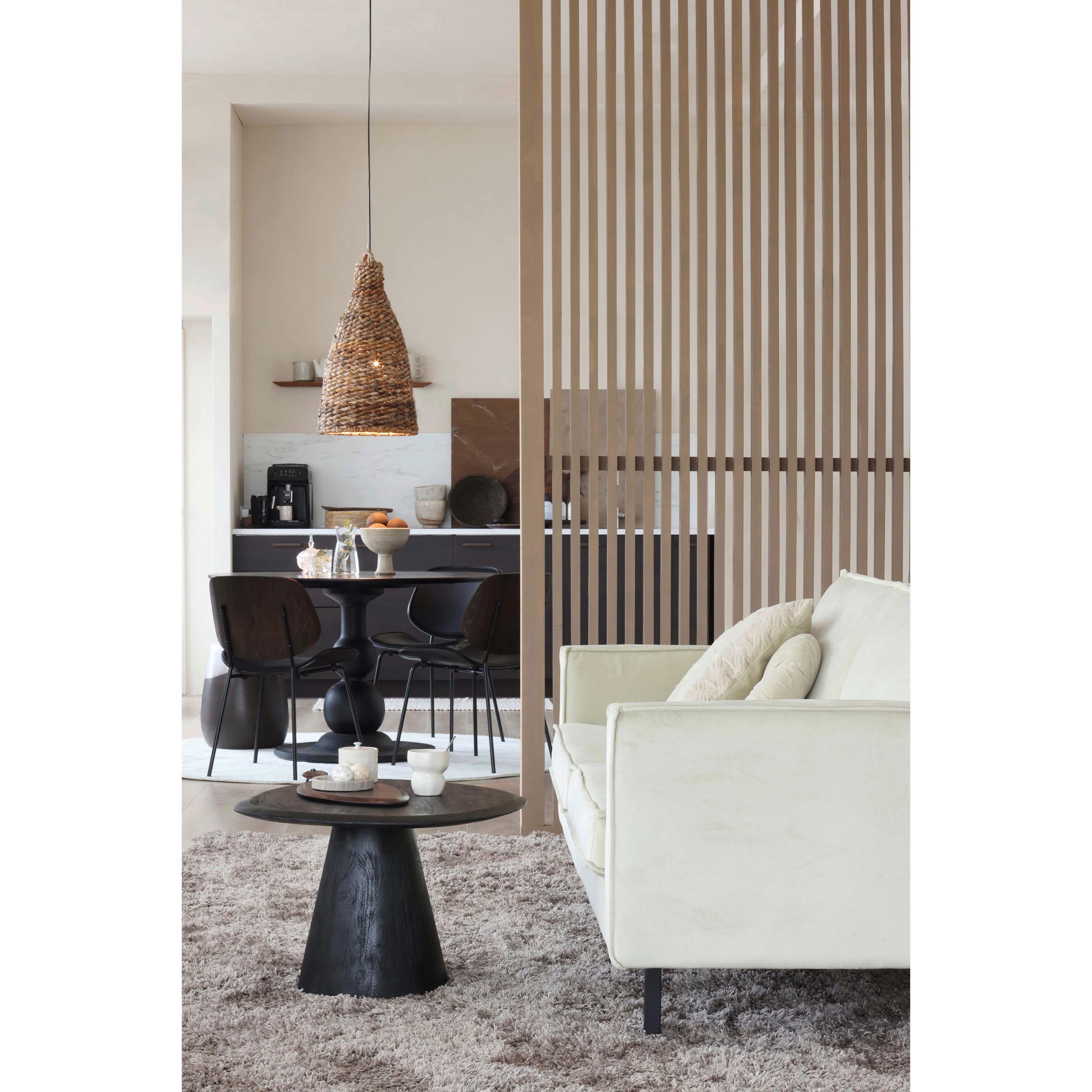 Couchtisch Posture Schwarz B: 63 cm - Schwarz, Design, Holz (70/63/42cm) - Livetastic