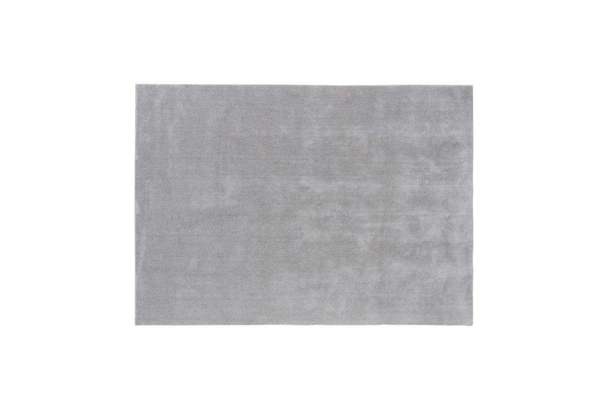 Hochflorteppich Undra - Hellgrau, LIFESTYLE, Textil (170/240cm) - P & B