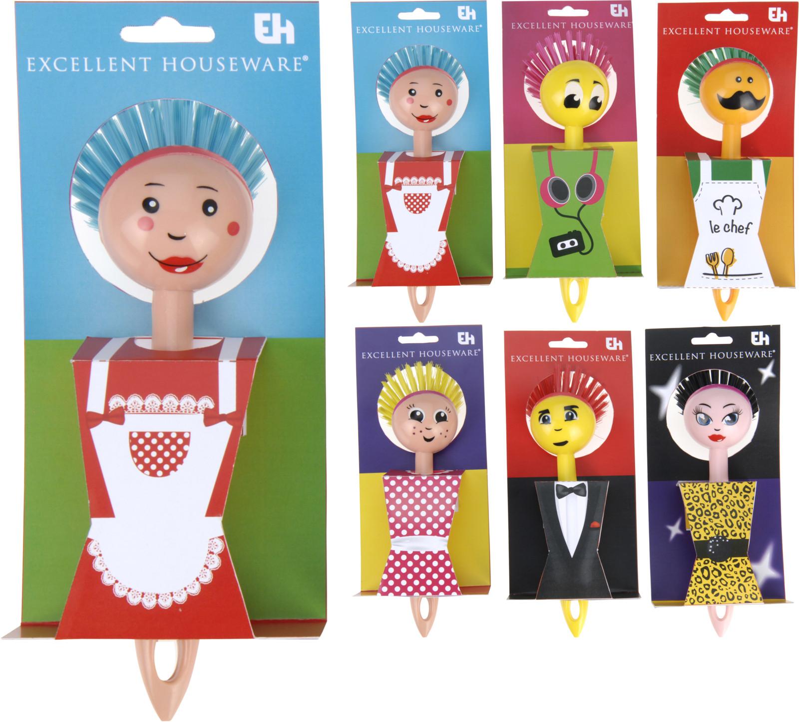 Mosogatókefe Clerence - műanyag (21cm)