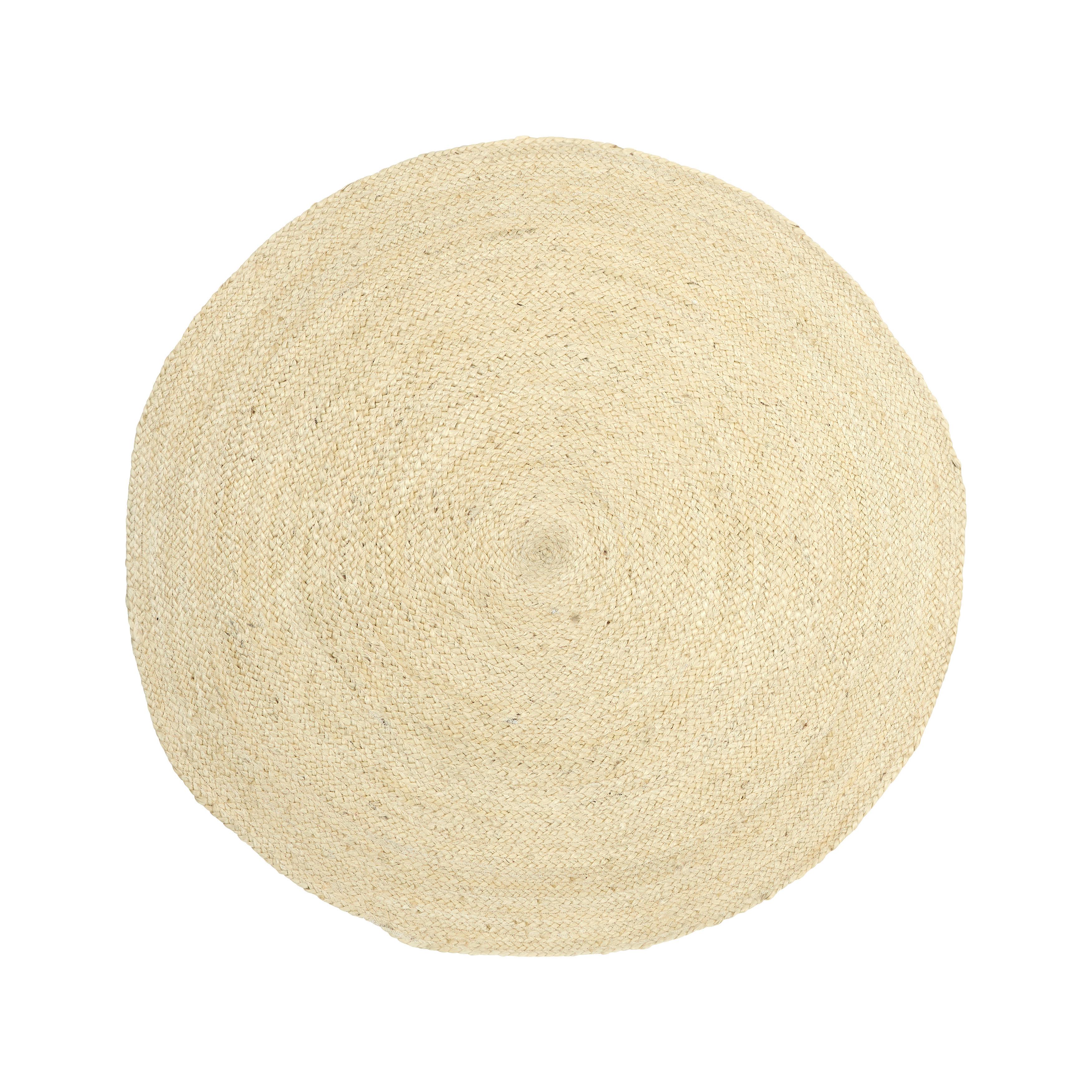 Koberec tkaný na plocho MANDI, P: 110 cm - přírodní barvy, Moderní, textil (110cm) - Modern Living