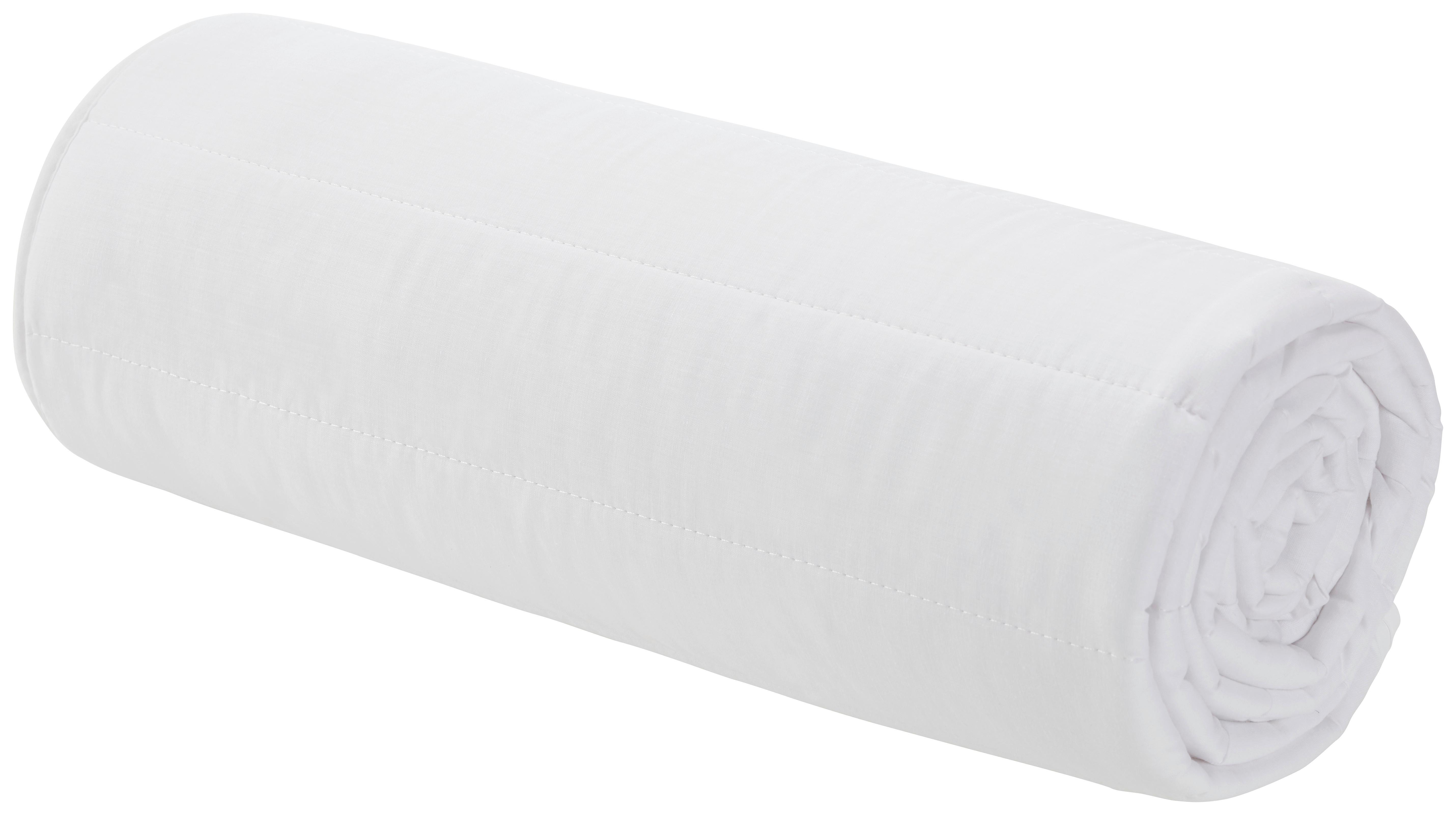 CHRÁNIČ MATRACE John, 95/195cm, bílá - bílá, textil (95/195cm) - Nadana