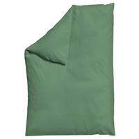 Bettdeckenbezug Knitted Jersey 135-140x200cm Grün - Grün, Basics, Textil (135-140/200cm) - Schlafgut