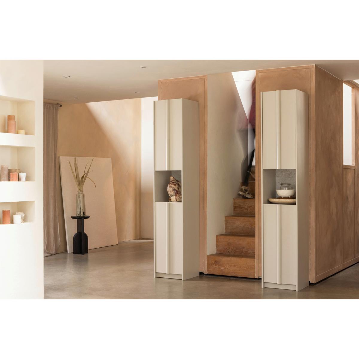 Beistelltisch Kioni Schwarz L: 30 Cm - Schwarz, Design, Holz (30/30/58cm) - Livetastic