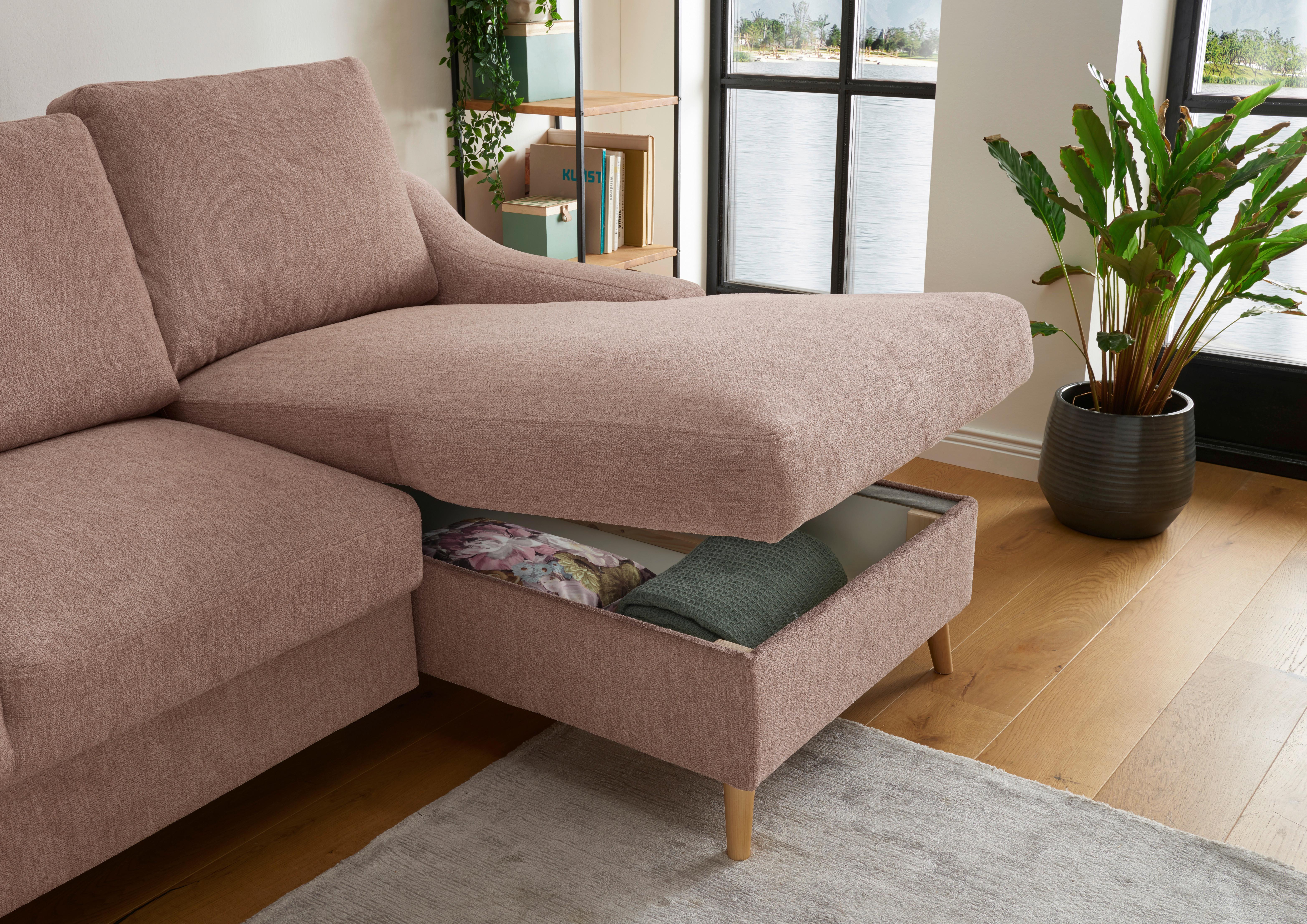 Ecksofa mit Bettkasten