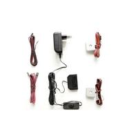 Glasbodenbeleuchtung 2-er Set 1,4 W Led Dimmbar - Silberfarben, Design, Kunststoff/Metall (4/2/4cm) - Livetastic