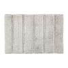 Koupelnová předložka Stripe, 60/90cm, stříbrná - barvy stříbra, Moderní, textil (60/90cm) - Modern Living