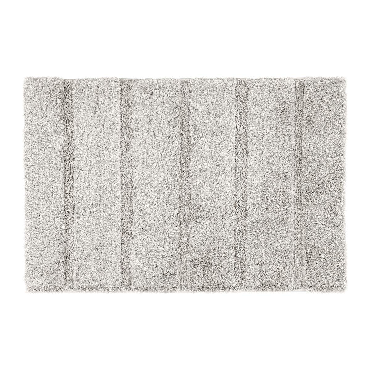 Kúpeľňová predložka Stripe, 60/90cm, strieborná - strieborná, Modern, textil (60/90cm) - Modern Living