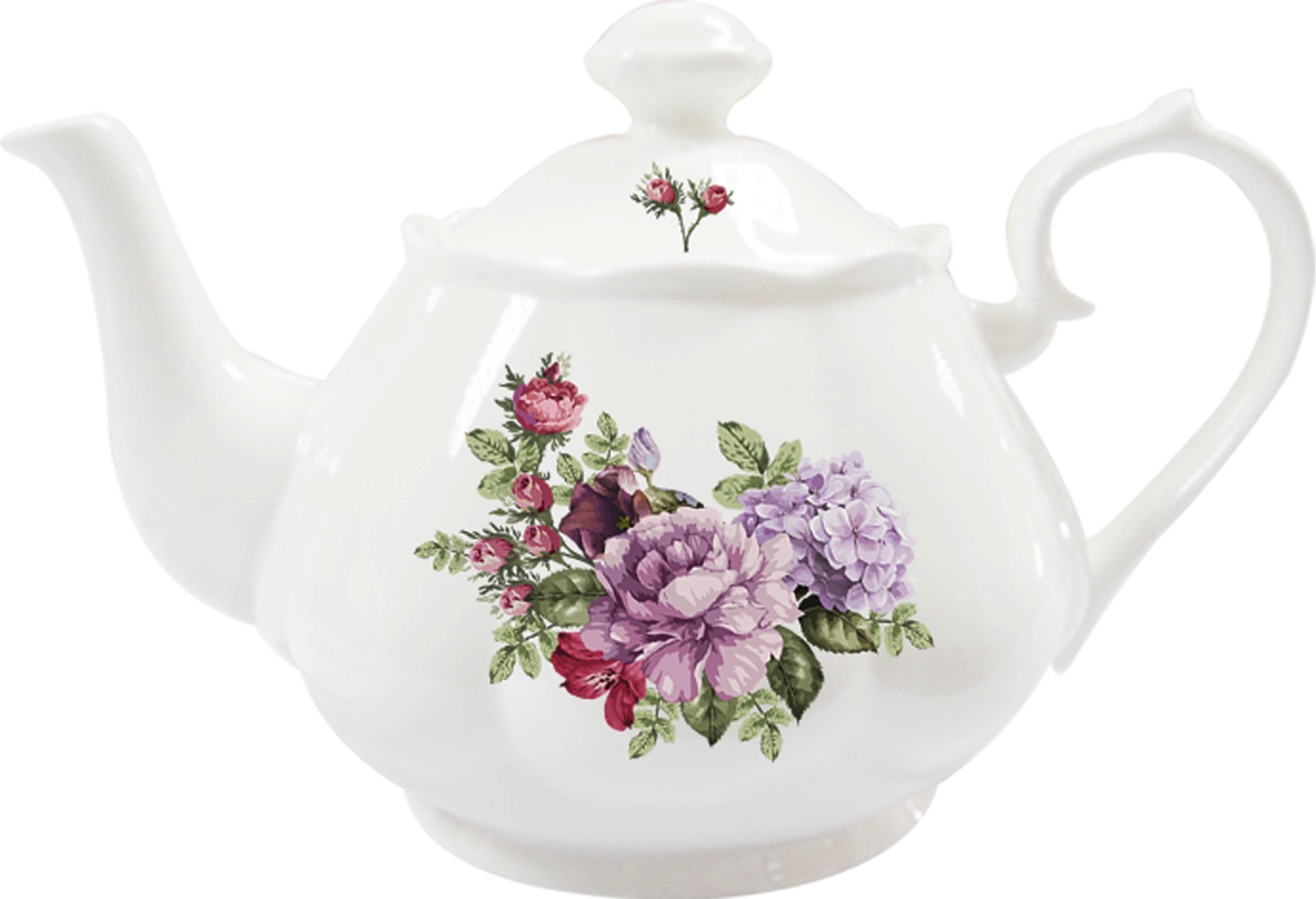 Teáskanna Rosabella - Színes, romantikus/Landhaus, Kerámia (1l) - James Wood