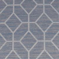 Vliestapete Blau B: 52 cm - Blau, Basics, Papier/Kunststoff (52/1000cm)