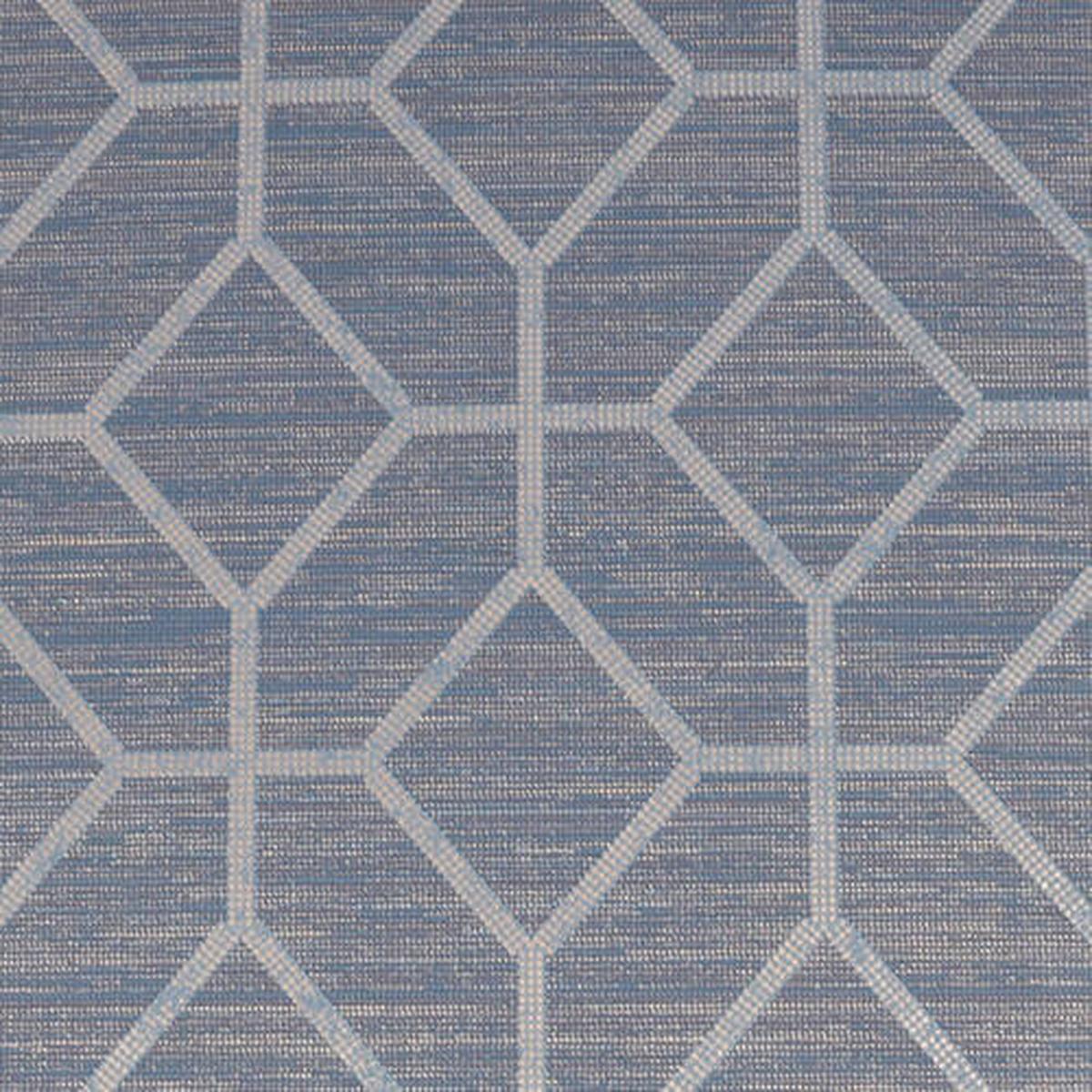 Vliestapete Blau B: 52 cm - Blau, Basics, Papier/Kunststoff (52/1000cm)