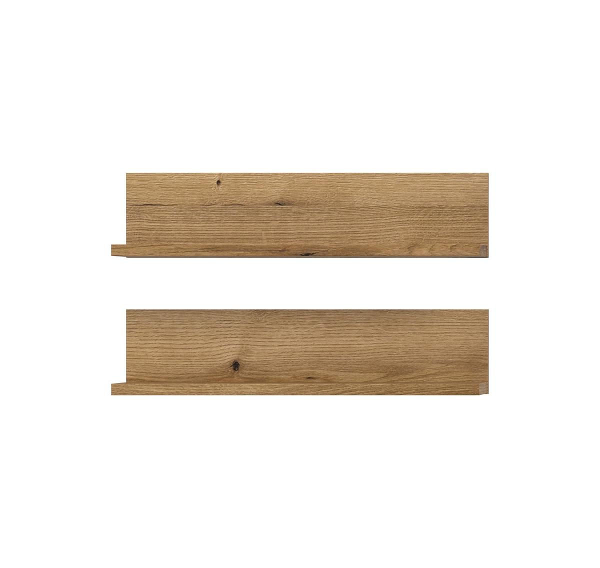 Badezimmerregal Aqua Eichefarben B: 51cm - Eichefarben, Trend, Holzwerkstoff (51/12/14cm) - MID.YOU