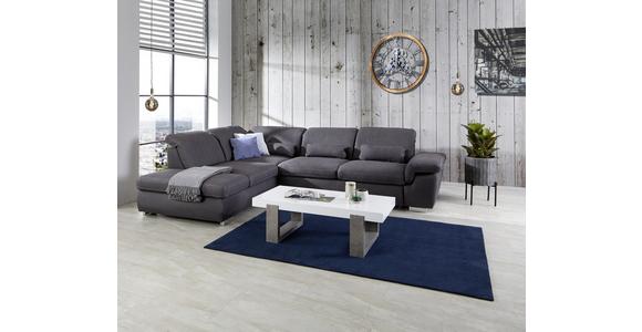 Ecksofa mit Schlaffunktion + Bettkasten Amara, Textil - Beige/Anthrazit, MODERN, Textil (260/320cm) - Luca Bessoni