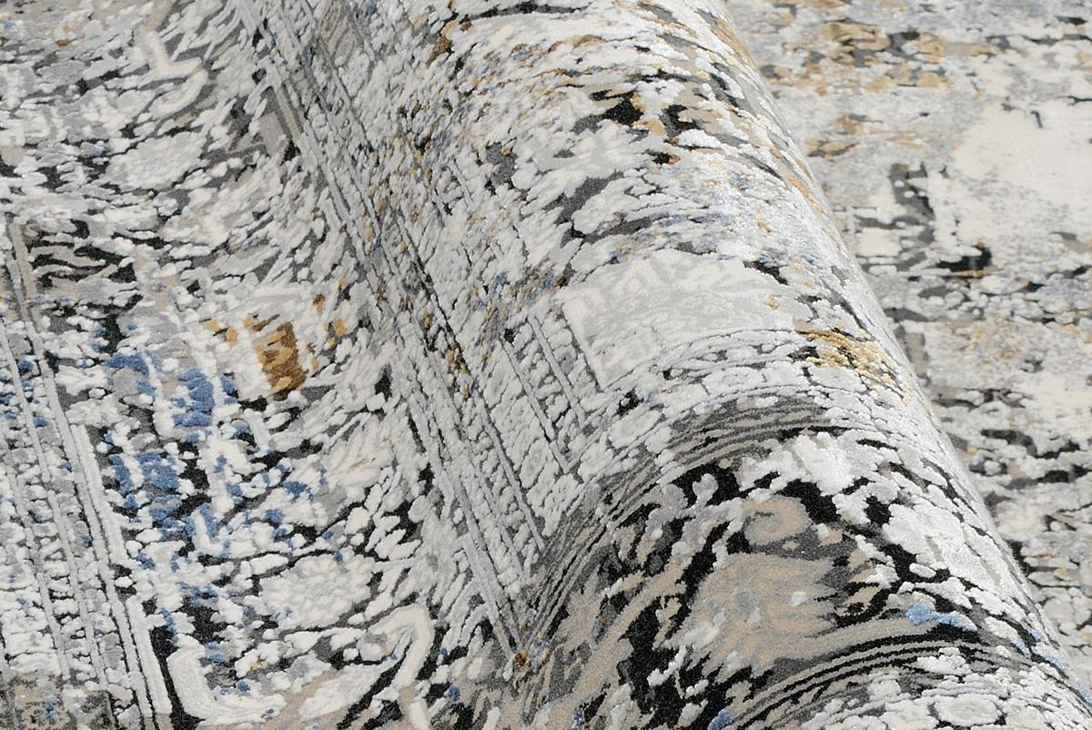 Webteppich Grau/Multicolor Le Mans 80x150 cm - Multicolor/Grau, Design, Textil (80/150cm) - Dieter Knoll