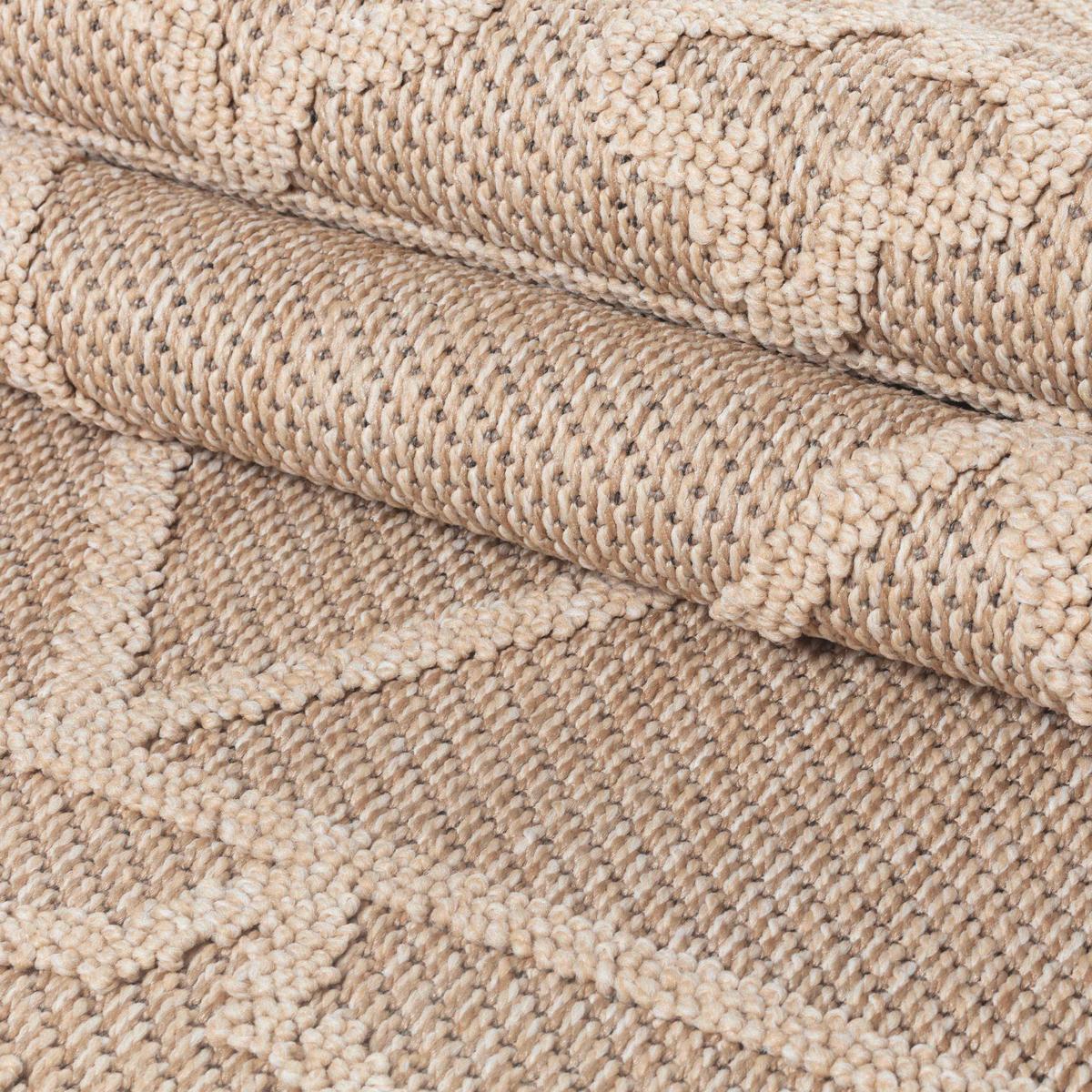 Outdoorteppich Patara - Beige, Design, Textil (200/290cm) - Novel