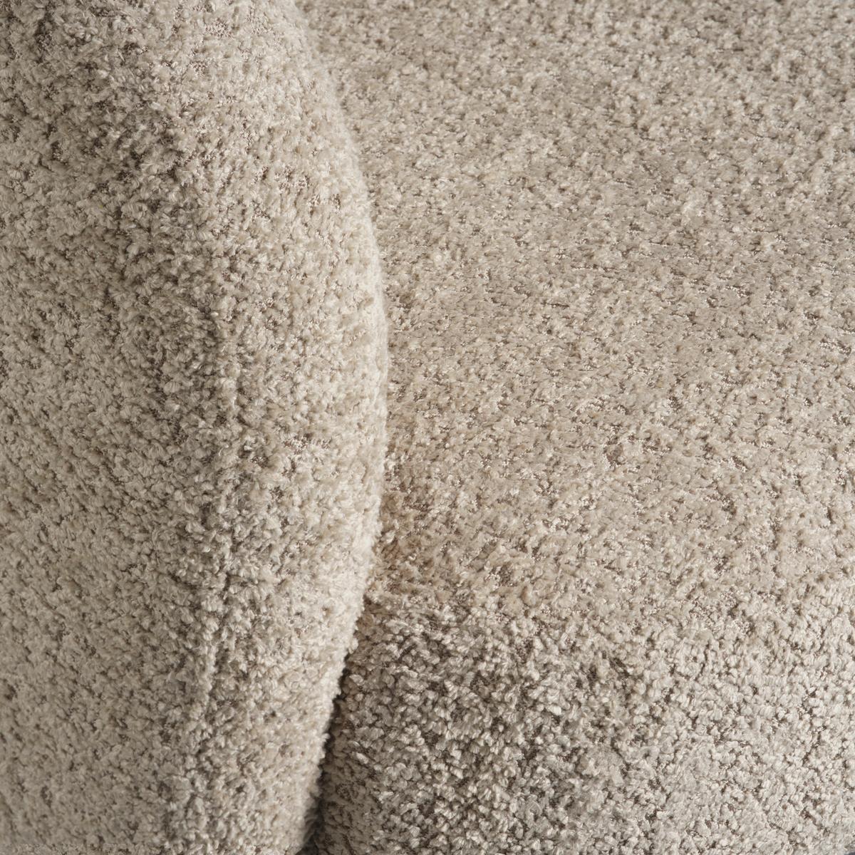Otočná stolička GIRO, sivobéžová ženilka, max.120 kg - čierna/sivobéžová, Modern, kov/textil (67/68/73cm) - Premium Living