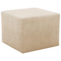 Hocker Creme B: 59 Cm - Creme/Schwarz, Design, Textil (59/44/59cm) - MID.YOU