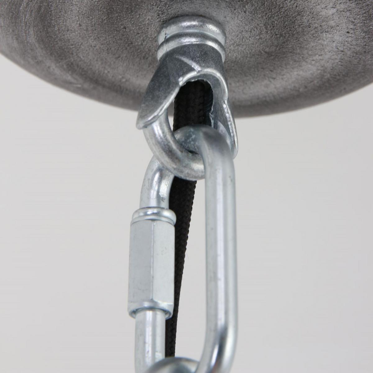 Pendelleuchte Bikkel - Blau, Trend, Glas/Metall (42/145/42cm)
