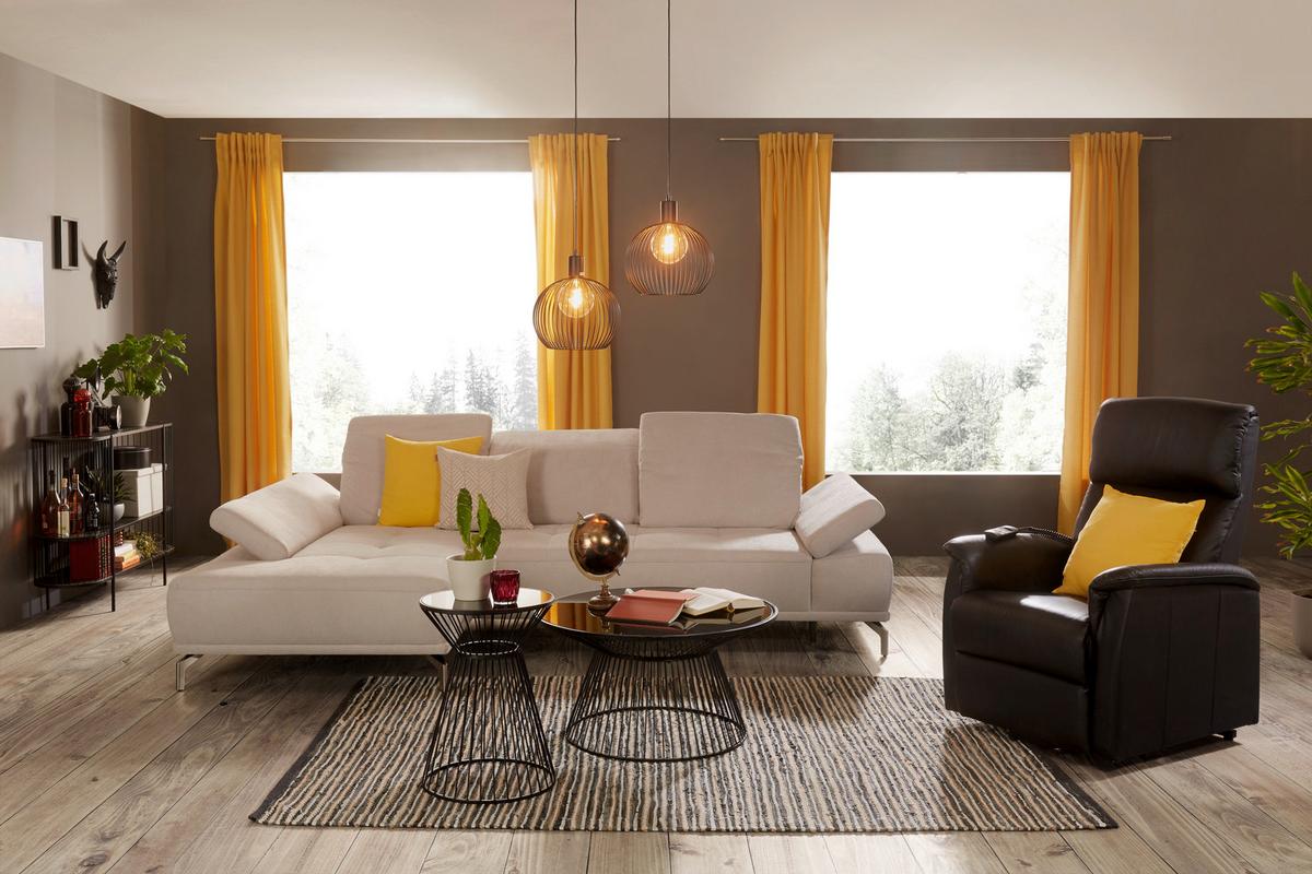 Príručný stolík RAVEN černá P:40cm - čierna, Modern, kov/sklo (40/55cm) - Mömax