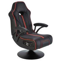 Gamingsessel Torque 2.1 - Rot/Schwarz, MODERN, Textil (63/103,5/70cm) - X Rocker