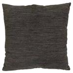 Zierkissen Carmina II 45x45 cm Polyester Anthrazit mit Zipp - Anthrazit, ROMANTIK / LANDHAUS, Textil (45/45cm) - James Wood