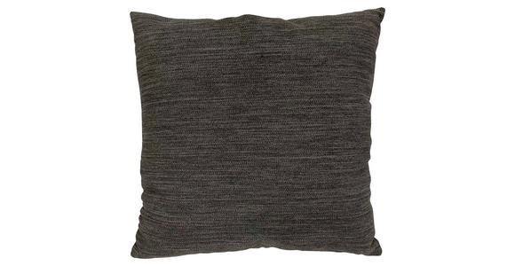 Zierkissen Carmina II 45x45 cm Polyester Anthrazit mit Zipp - Anthrazit, ROMANTIK / LANDHAUS, Textil (45/45cm) - James Wood