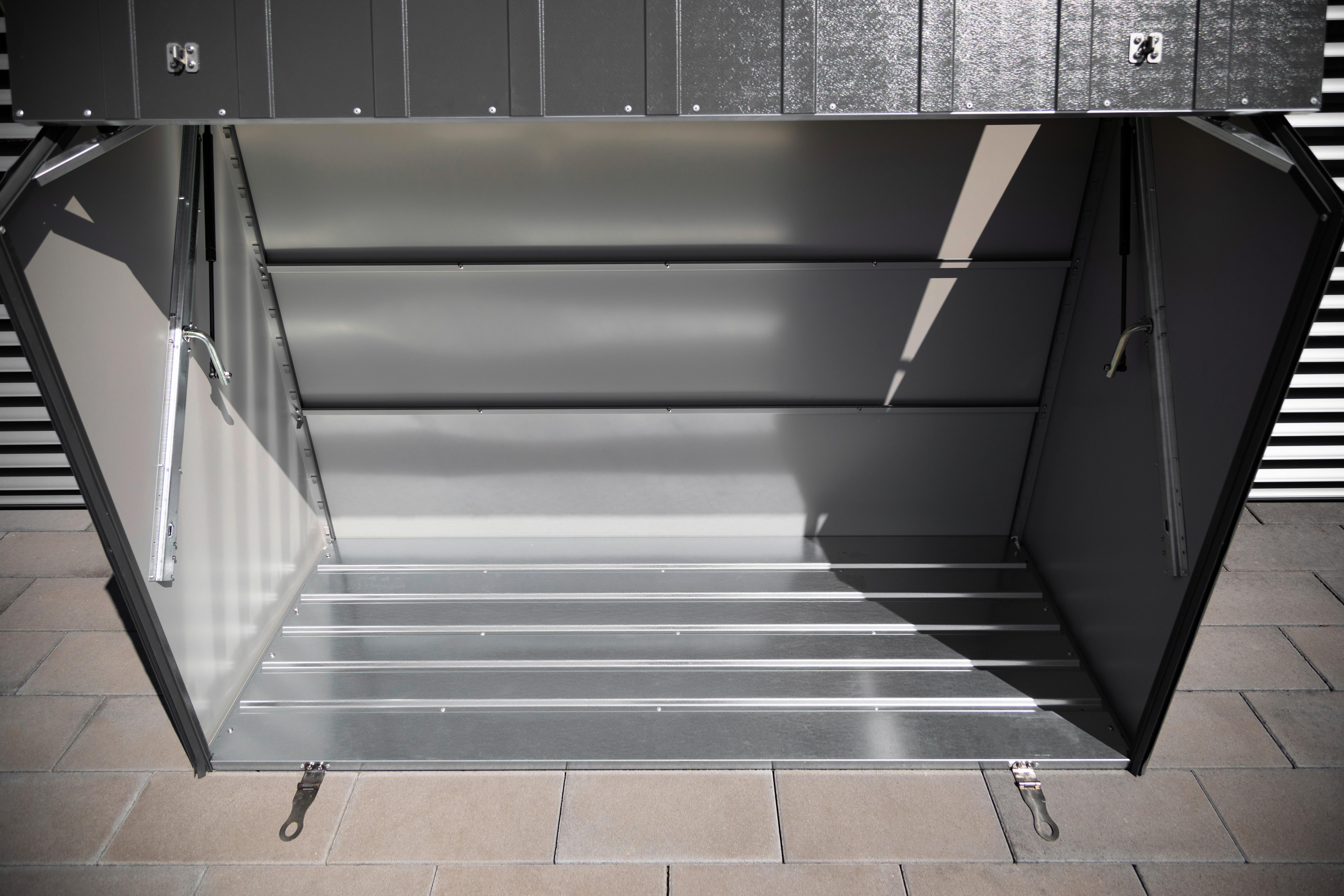 Geräteschrank aus verzinktem Stahl