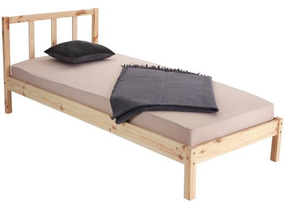 Bett Maren        *ph* - Kieferfarben, KONVENTIONELL, Holz (208/80/97cm)