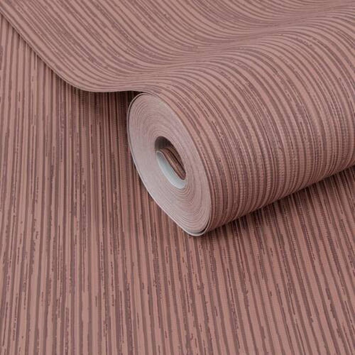 Vliestapete 114164 - Bordeaux/Rot, Basics, Papier/Kunststoff (52/1005cm)