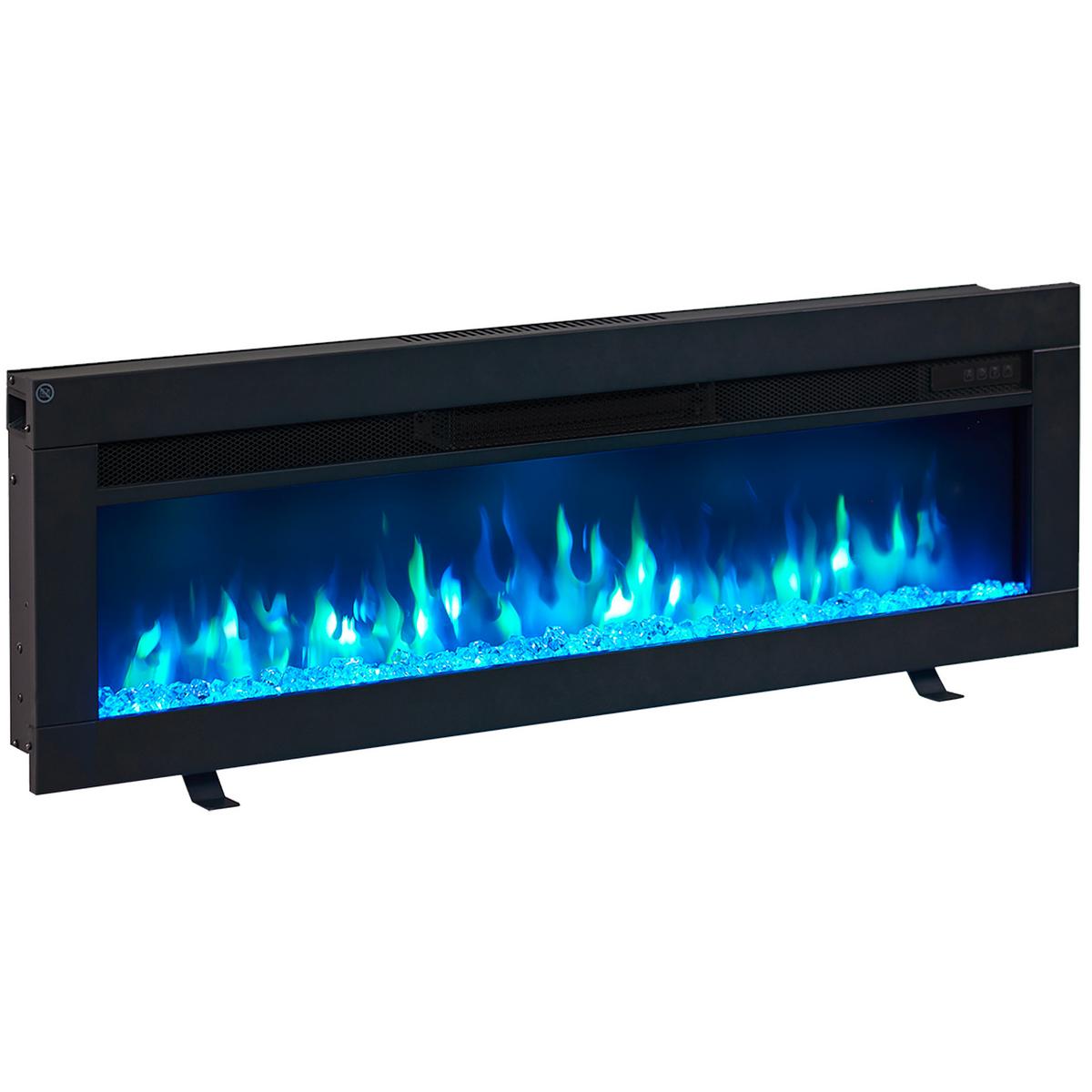 Elektrokamin Agnes 40" - Schwarz, Basics, Metall (102/33/12cm)