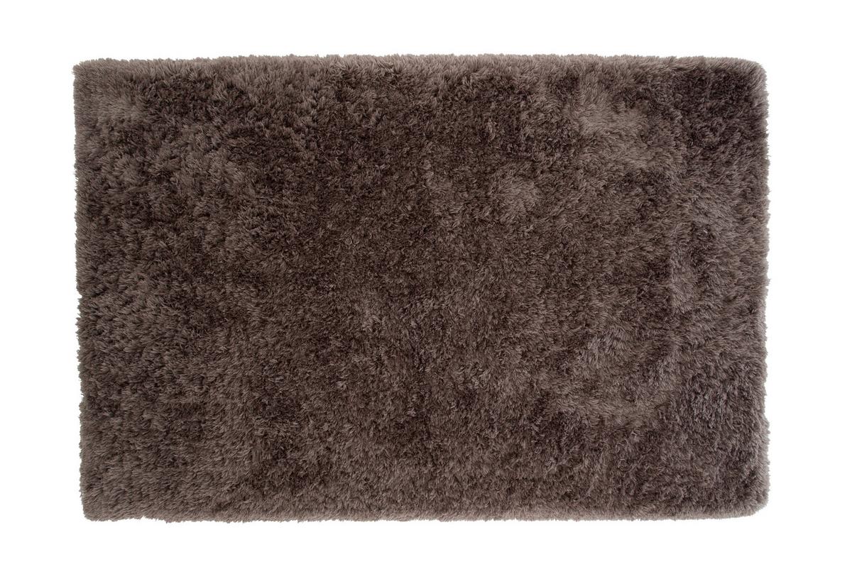 Hochflorteppich Braun Grace 200x300 cm - Braun, LIFESTYLE, Textil (200/300cm) - P & B
