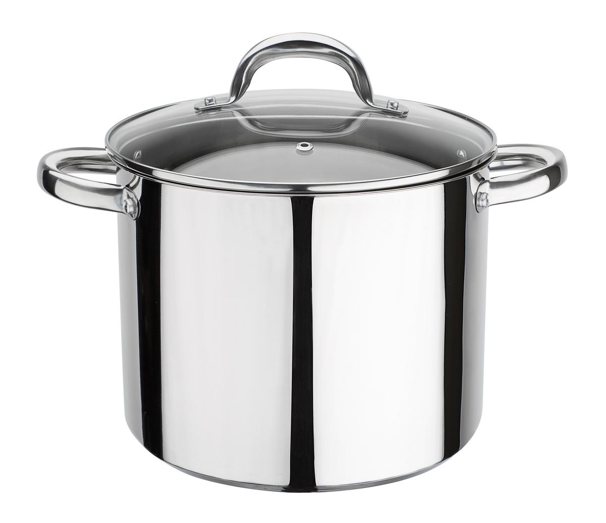 Gsw Gemüsetopf Montreal Edelstahlfarben, D:24cm - Edelstahlfarben, Basics, Metall (24cm) - GSW