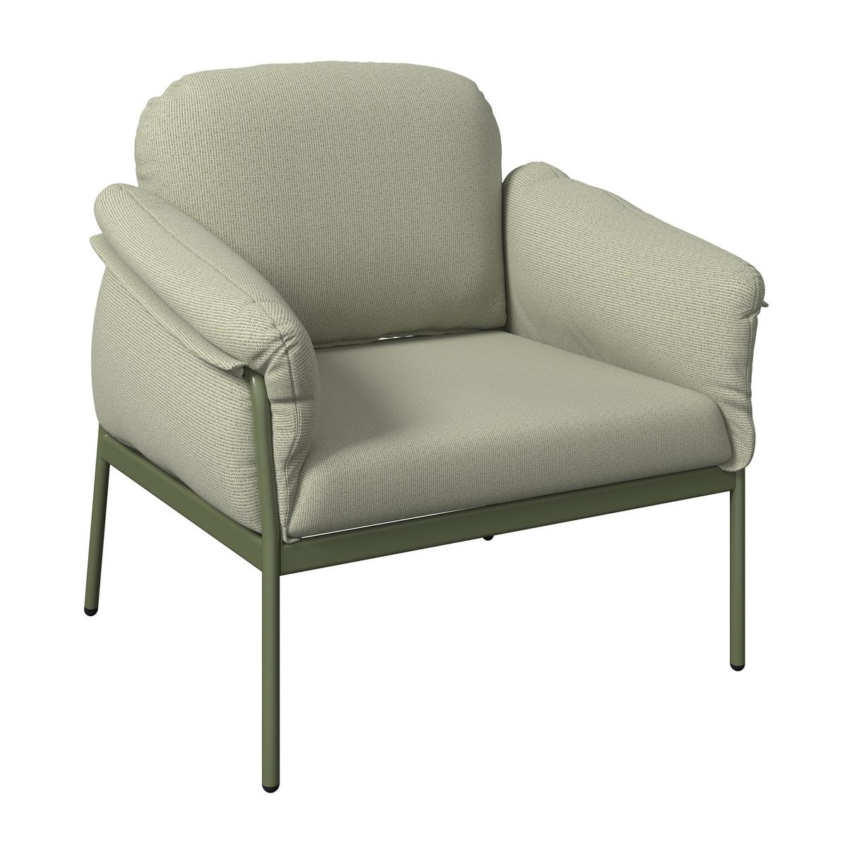 Balkonset Delhi - Transparent/Grün, Basics, Glas/Textil - Beldano