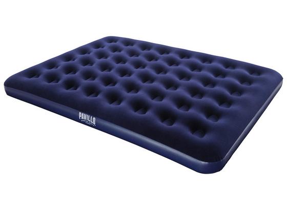Luftbett Flocked Air Bed Queen - Dunkelblau, Kunststoff (203/152/22cm) - Bestway Luftbett Flocked Air Bed Queen - Dunkelblau, Kunststoff (203/152/22cm) - Bestway