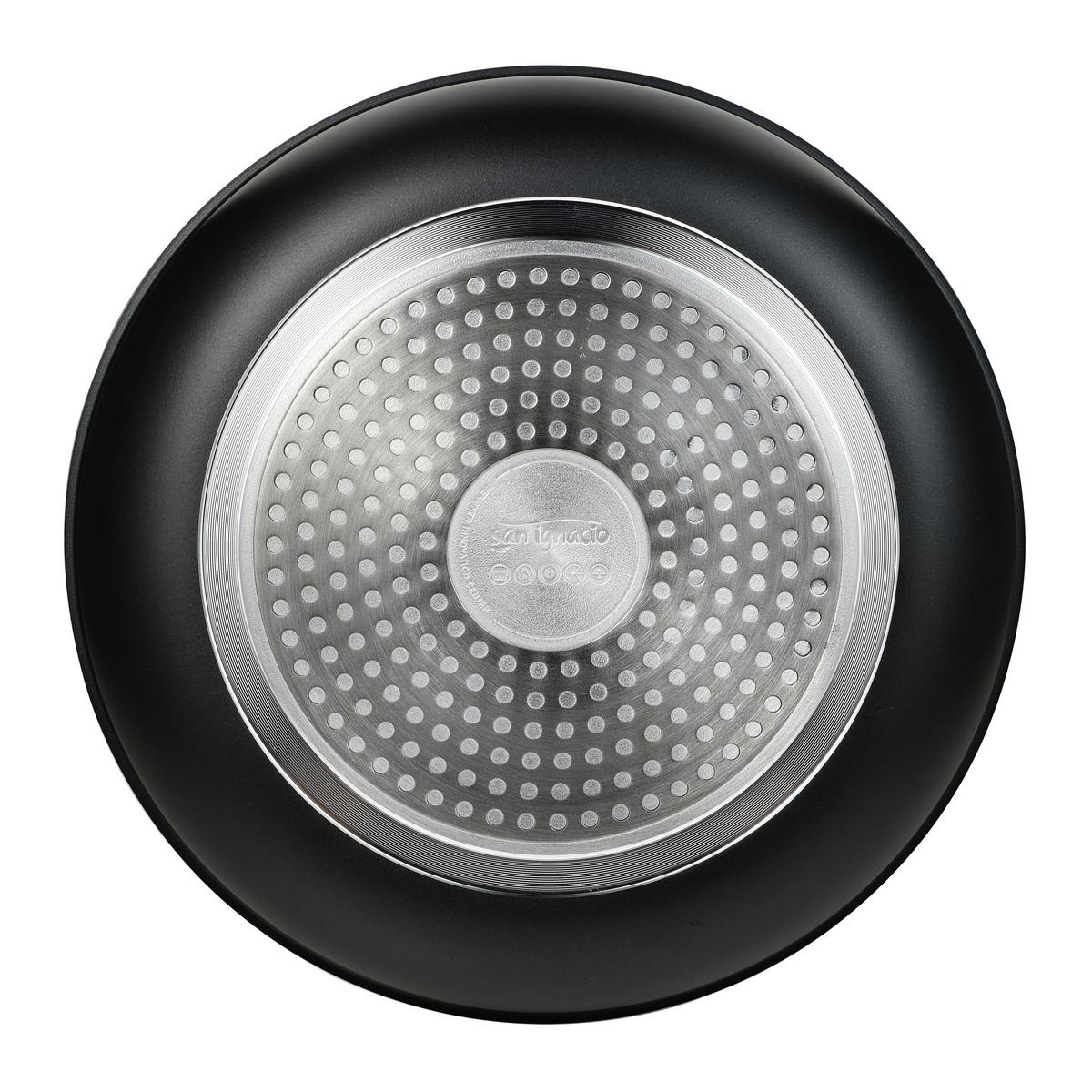 Pánev na smažení Ø 24 cm - černá, Konvenční, kov (24/4,5cm) - Mömax