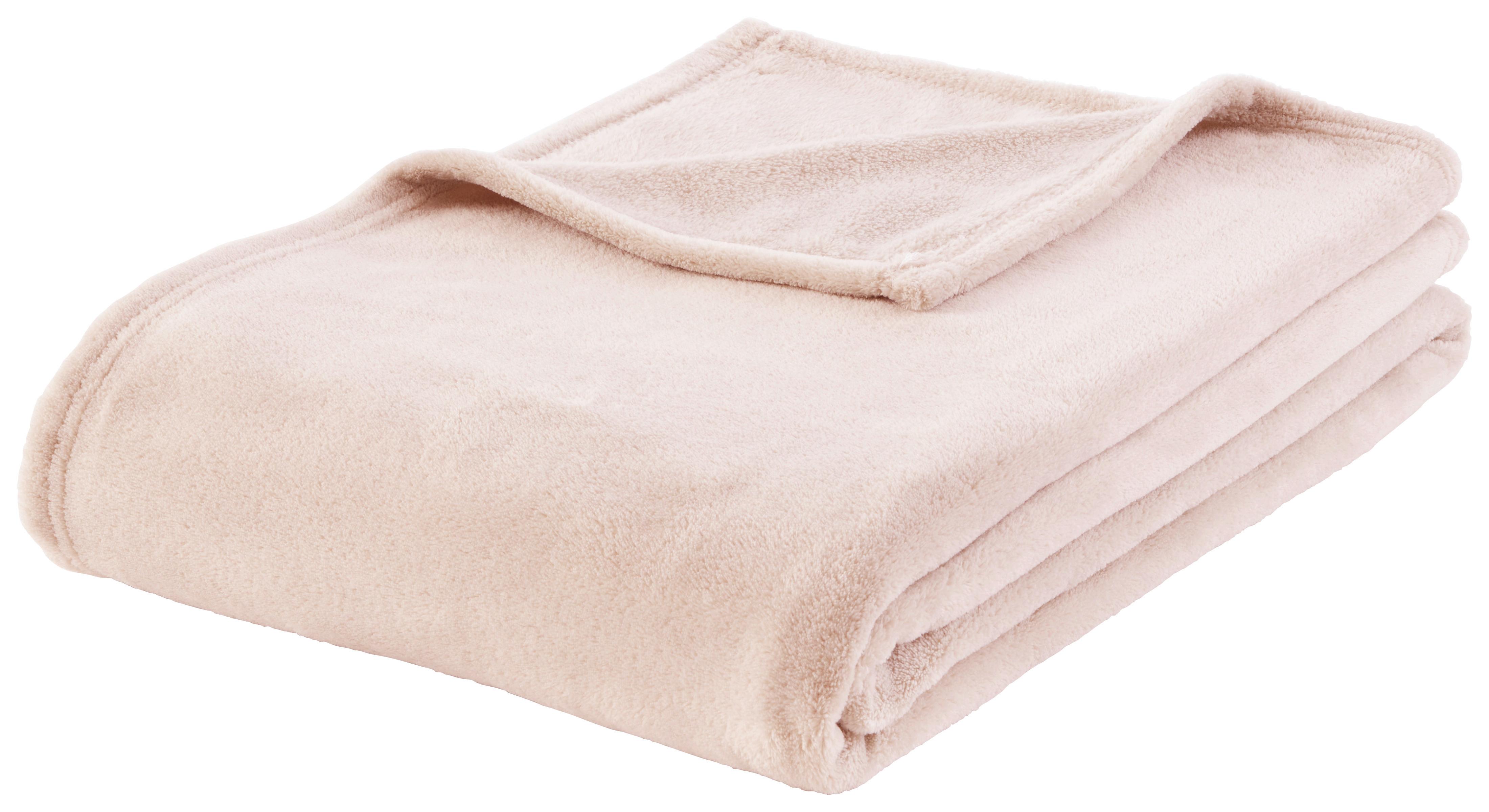 Měkká deka Kuschelix, 140/200cm, růžová - růžová, textil (140/200cm) - Modern Living