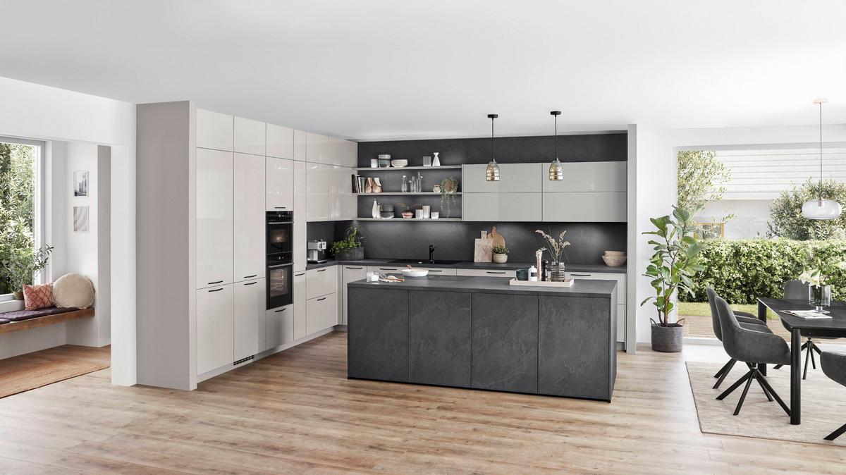 Einbauküche Nizza Frei Planbar Modernes Design - MODERN, Holzwerkstoff - Vertico