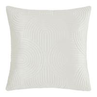 DEKORAČNÝ VANKÚŠ BOGGY - biela, Modern, textil (45/45cm) - Mömax