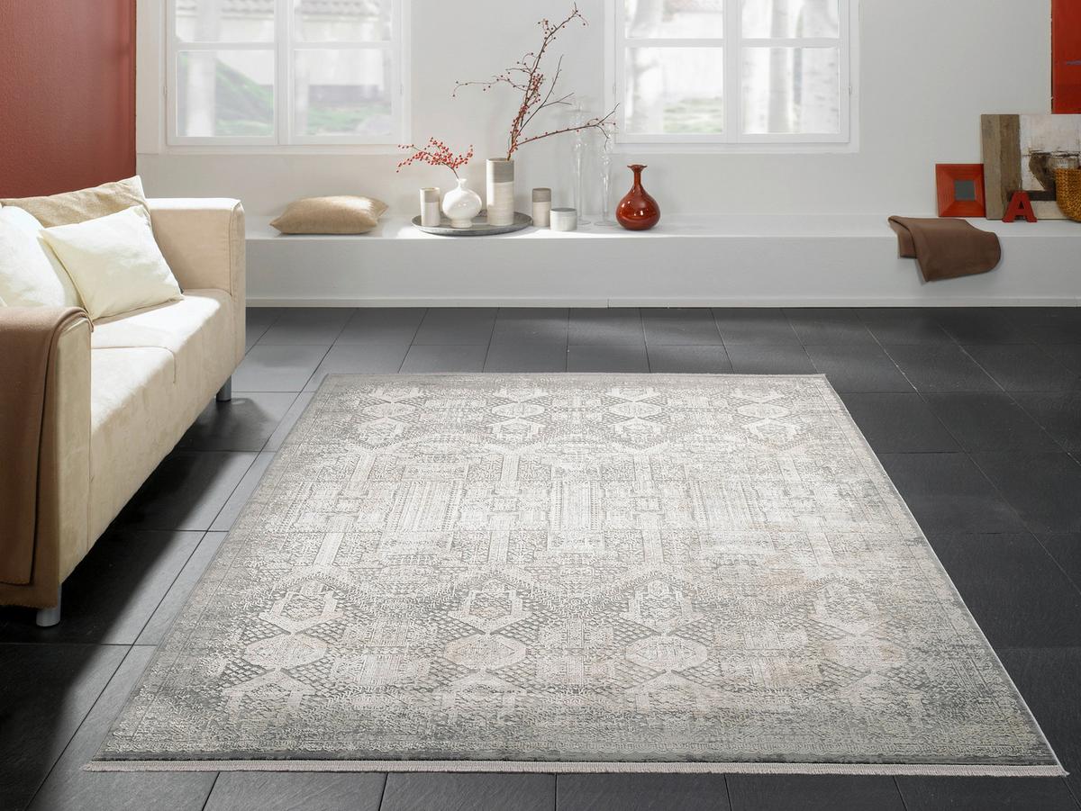 Webteppich Braun/Beige Apollo 200x290 cm - Beige/Braun, Design, Textil (200/290cm) - Musterring